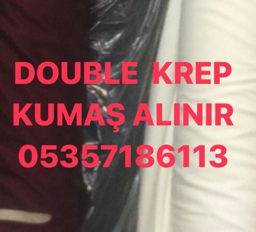  double kumaş alınır 